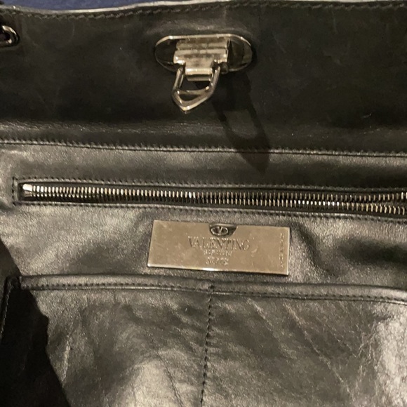 Valentino leather rock stud tote - Picture 7 of 9